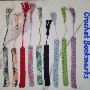 Crochet bookmarks